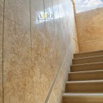 گالری ملت چاوشی ،تراورتن ، travertine آریواستون ، Ariostone